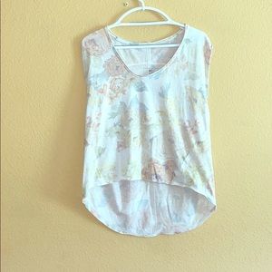 Free people floral shirt